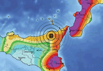 Saponara - Scossa di terremoto avvertita a Reggio e Messina: magnitudo 4.0, epicentro sui Nebrodi nel messinese